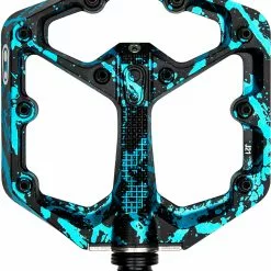 Crankbrothers Bei Brügelmann Online Crankbrothers Stamp 7 Pedale Splatter Edition Schwarz/blau