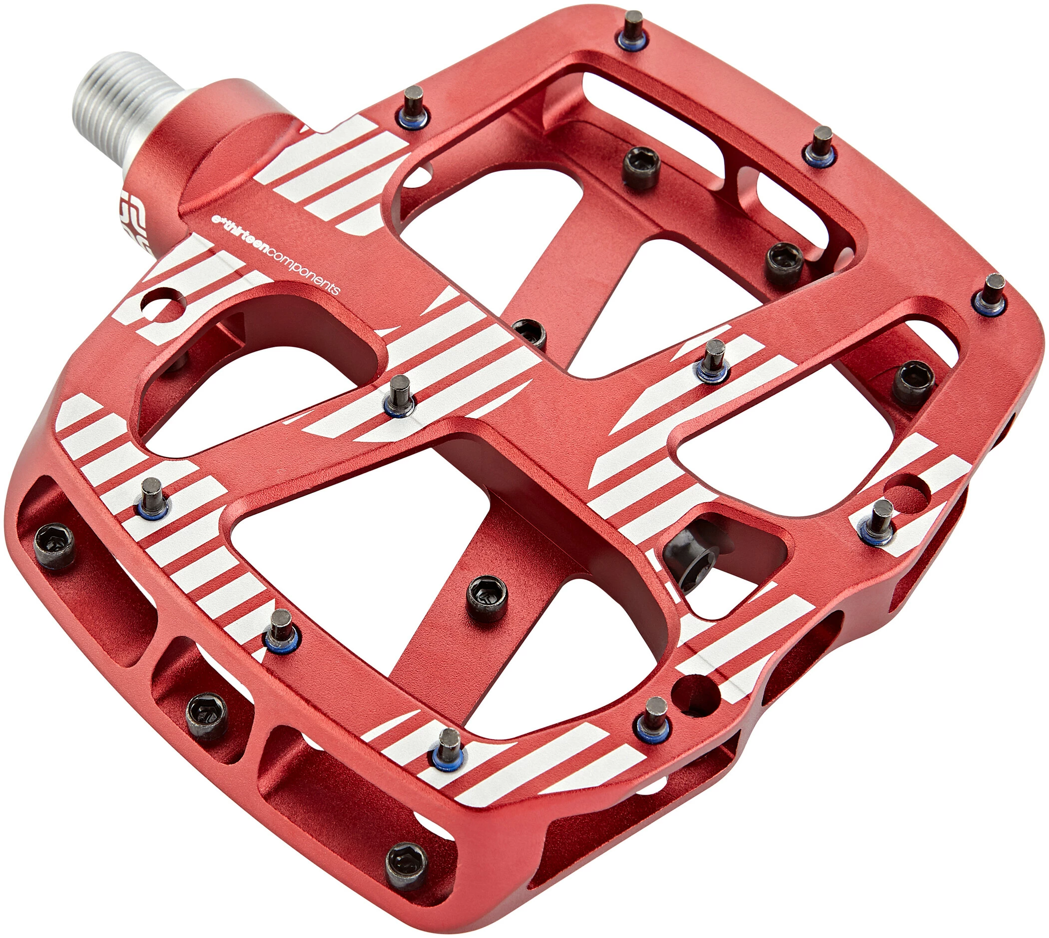 E*thirteen Bei Brügelmann Online E*thirteen Plus Plattformpedale 22 Pins Rot 3 E*thirteen Bei Brügelmann Online E*thirteen Plus Plattformpedale 22 Pins Rot