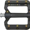 FUNN Bei Brügelmann Online FUNN Black Magic Plattform Pedale Gold -Shimano Verkäufe funn black magic flat pedals gold 2