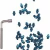 FUNN Bei Brügelmann Online FUNN Pedal Pins 50 Stück Für Mamba/Ripper/Python/Bigfoot Evo Blau -Shimano Verkäufe funn pedal pins blue 2