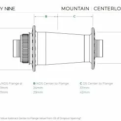 INDUSTRY NINE Bei Brügelmann Online INDUSTRY NINE Hydra Vorderradnabe 15x110mm Disc CL Schwarz -Shimano Verkäufe industry nine hydra front hub 15x110mm disc cl black 3