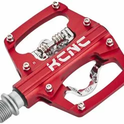 KCNC Bei Brügelmann Online KCNC AM Trap Klickpedale Dual Side Rot
