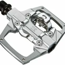 KCNC Bei Brügelmann Online KCNC AM Trap-TI Klickpedale Dual Side Silber