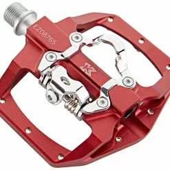 KCNC Bei Brügelmann Online KCNC FR Trap Klickpedale Dual Side Rot
