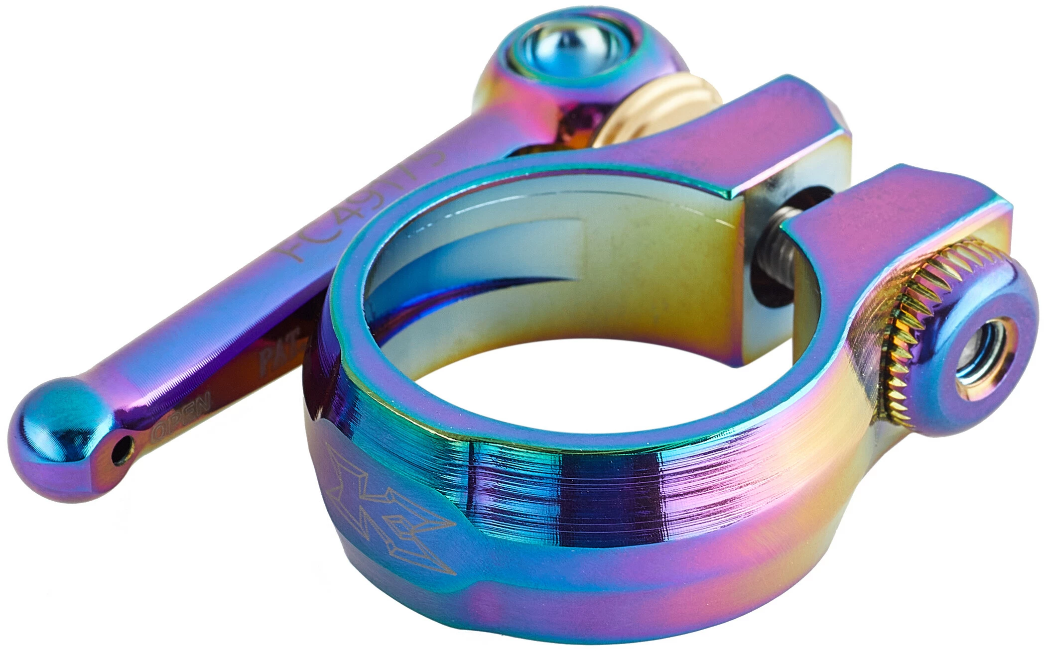 KCNC Bei Brügelmann Online KCNC SC12 QR Sattelklemme Ø31,8mm Bunt 3 KCNC Bei Brügelmann Online KCNC SC12 QR Sattelklemme Ø31,8mm Bunt