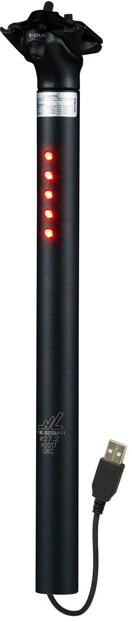 LIGHTSKIN Bei Brügelmann Online LIGHTSKIN S321 Sattelstütze Ø31,6mm Mit Integriertem Licht Silber 3 LIGHTSKIN Bei Brügelmann Online LIGHTSKIN S321 Sattelstütze Ø31,6mm Mit Integriertem Licht Silber