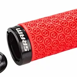 SRAM Bei Brügelmann Online SRAM DH Silicone Grips Mit Schraubsicherung Rot