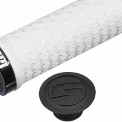 SRAM Bei Brügelmann Online SRAM Locking Griffe Mit Double Clamps & End Plugs Rot