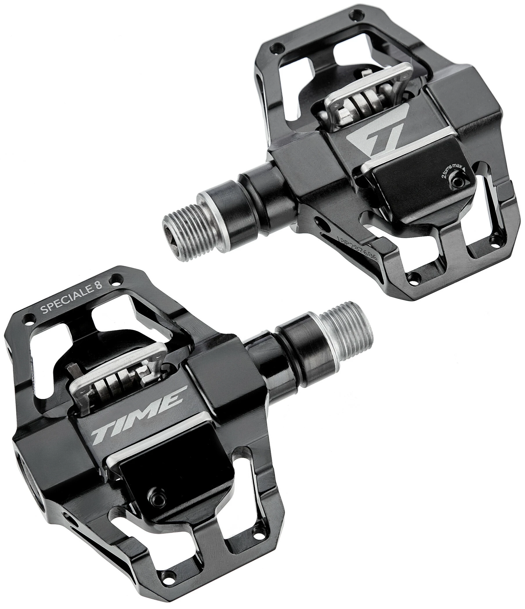 Time Bei Brügelmann Online Time Speciale 8 Enduro Pedale Inkl. ATAC Cleats Schwarz 4 Time Bei Brügelmann Online Time Speciale 8 Enduro Pedale Inkl. ATAC Cleats Schwarz – Bild 2